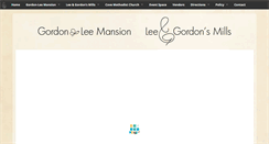 Desktop Screenshot of leeandgordonsmills.com